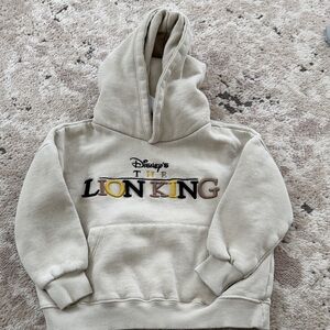 Zara Kids Beige Lion King Hoodie